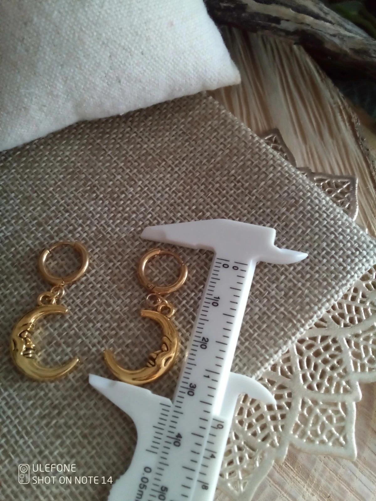 Kleine gouden maankruisjes – photo 2